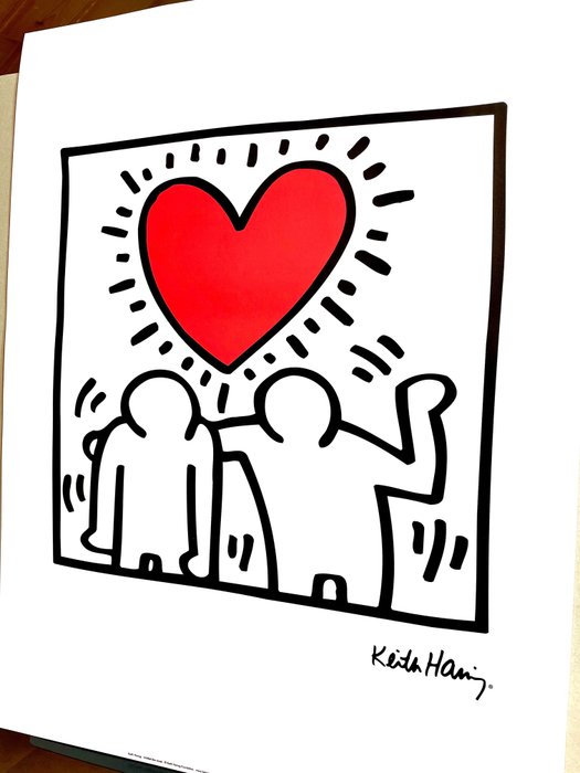 Keith Haring (after) - Untitled (be mine) - 2000'erne