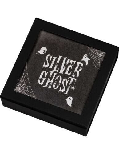 Palau. 5 Dollars 2022 Ghost 3D Antiqued, 1 Oz (.999)