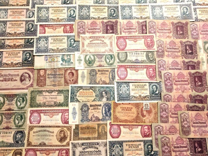 Ungarn. - 59 banknotes - various dates - including duplicates  (Ingen mindstepris)