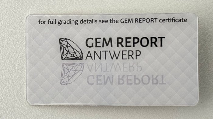 Ingen mindstepris - 106 pcs Diamant  (Naturfarvet)  - 1.15 ct - Rund - Fancy light Orange nuance Gul - I3, SI1 - Gem Report Antwerp (GRA)