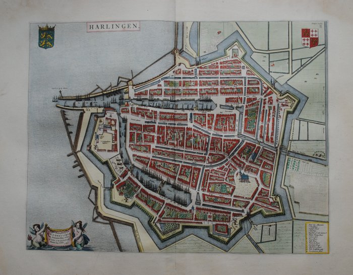 Holland - Harlingen; J Blaeu - Harlingen - 1621-1650