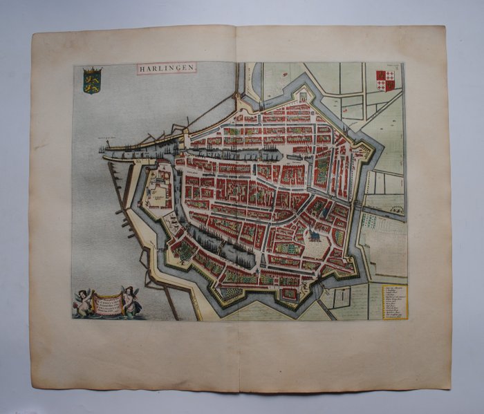 Holland - Harlingen; J Blaeu - Harlingen - 1621-1650