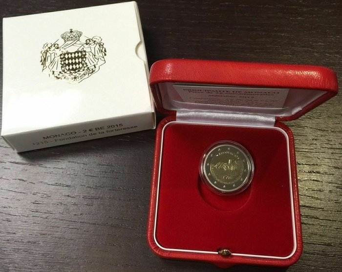 Monaco. 2 Euro 2015 "Forteresse" Proof