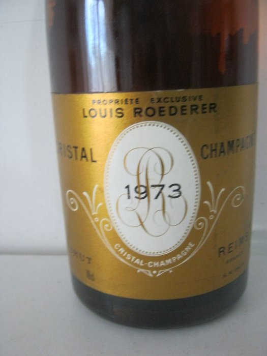 1973 Louis Roederer, Cristal - Champagne - 1 78 cl