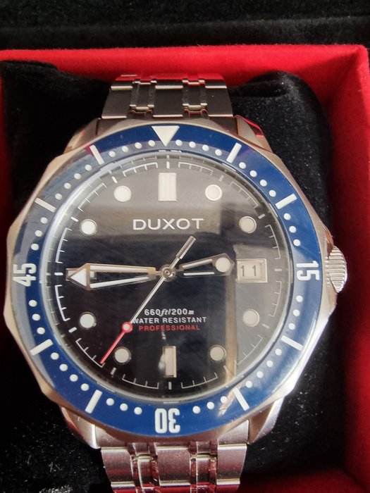 Duxot - Automatic - 24 Jewels - Sapphire - Diver - Ingen mindstepris - Mænd - Ny