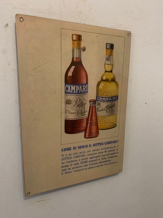 campari - Reklameplakat - Smedejern