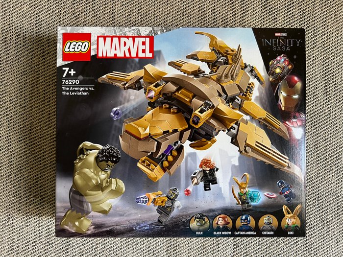 Lego - Marvel - 76290 76260 76288 - Avengers vs Leviathan + Black Widow  Captain America Motorcycles + Iron Man  Iron Legion vs