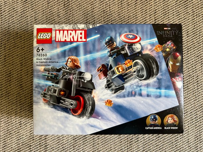 Lego - Marvel - 76290 76260 76288 - Avengers vs Leviathan + Black Widow  Captain America Motorcycles + Iron Man  Iron Legion vs