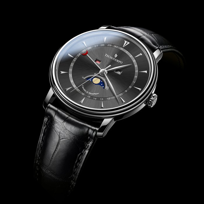 Tecnotempo - Calendar  Moon Phase - 40mm - TT.CMP.B - Mænd - 2011-nu