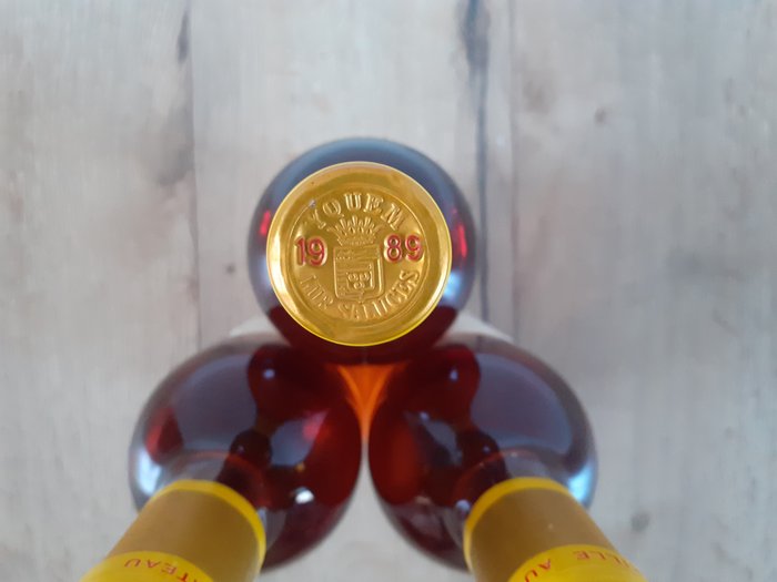 1989 Chateau d'Yquem - Sauternes 1er Cru Supérieur - 3 Flasker (0,75 L)