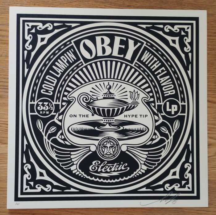 Shepard Fairey (OBEY) (1970) - Cold Lampin' (artist proof)