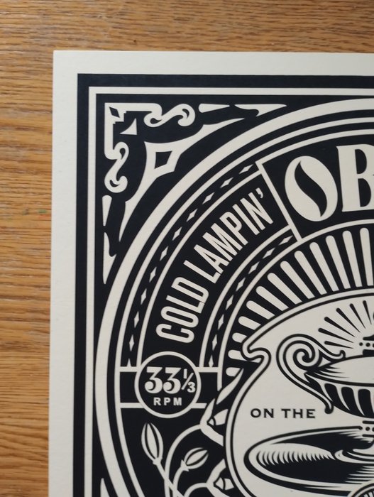 Shepard Fairey (OBEY) (1970) - Cold Lampin' (artist proof)