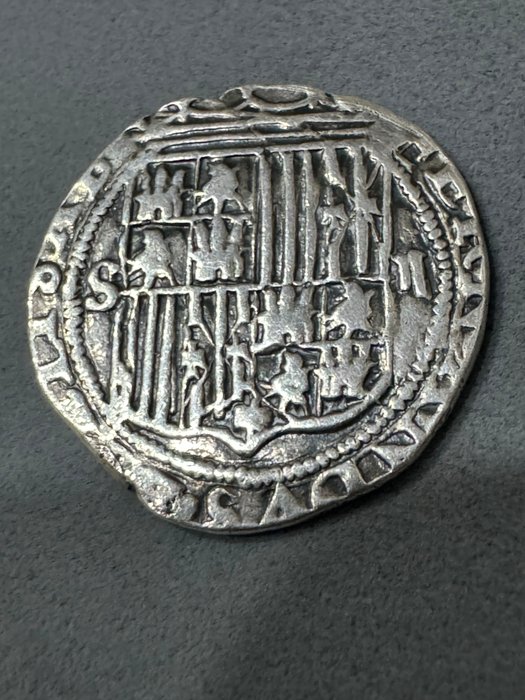 Spanien. Reyes Católicos. 2 Reales (1560-1566) Sevilla