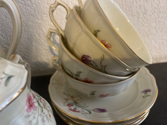 Bernardaud  Co. Limoges - Kaffesæt til 12 (27) - Porcelæn