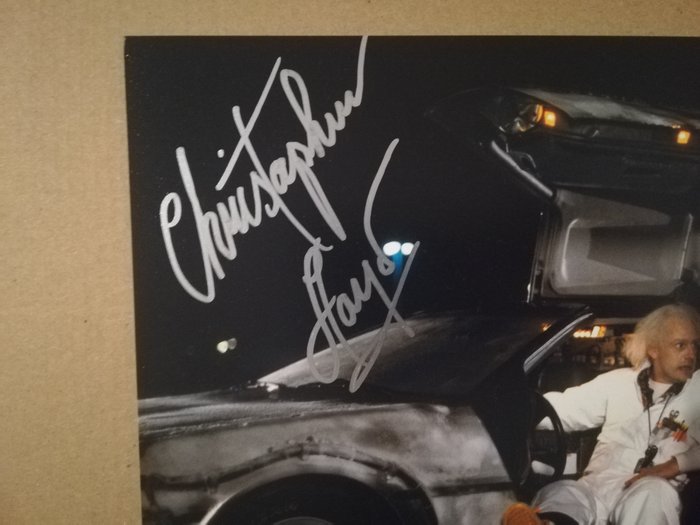 Back to the Future - Christopher Lloyd "Doc Brown" - handsigned photo in-person  (GCC Dortmund 2021)