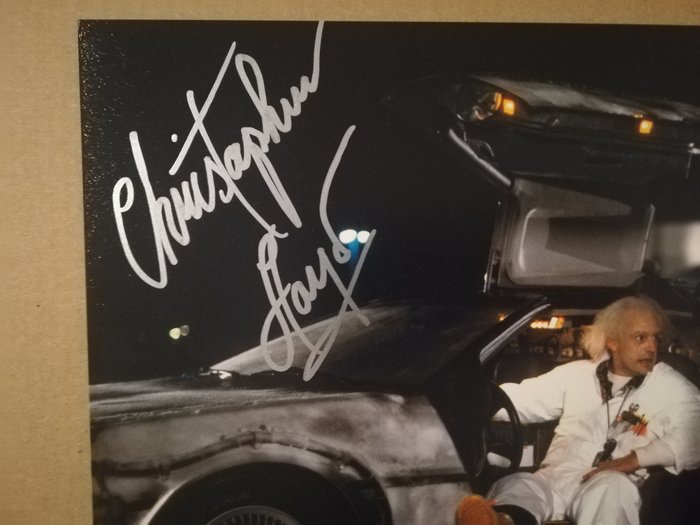 Back to the Future - Christopher Lloyd "Doc Brown" - handsigned photo in-person  (GCC Dortmund 2021)