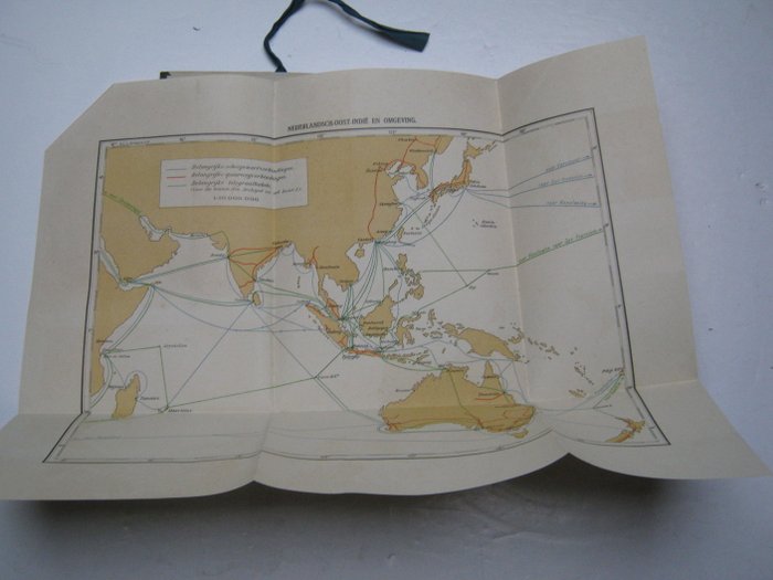 G. J. Sieburgh en F. Kroon - Atlas van Kaartbladen behoorende bij het Leerboek der militaire aardrijkskunde en statistiek van - 1931