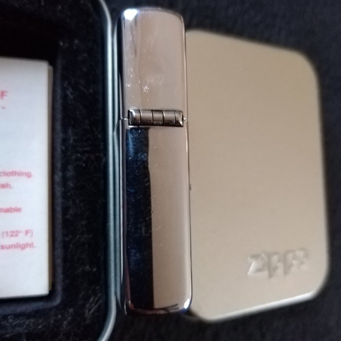 Zippo - Spider - street chrome - as new - Bordlighter - Stål (rustfrit)