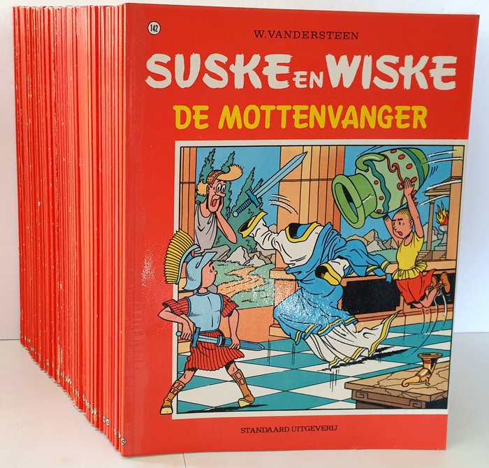 Suske en Wiske 142 t/m 179 - 38 Album - Første udgave/genoptryk - 1974/1980