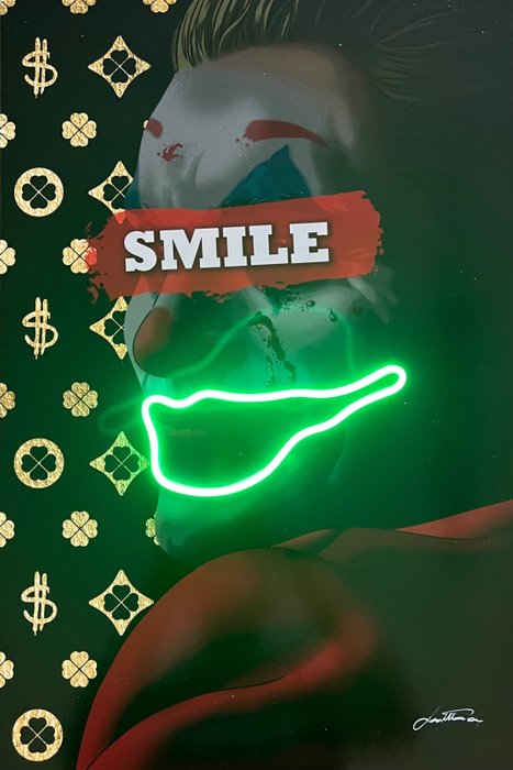 LEDMansion (1995) - Joker Smile Luxury Led Wall Art