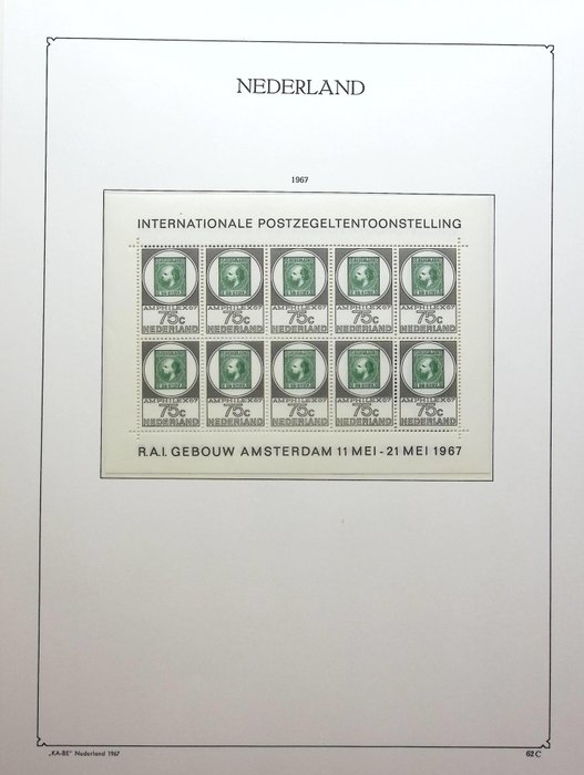 Holland 1944/1992 - Samling i 2 "deluxe" KA-BE Albums