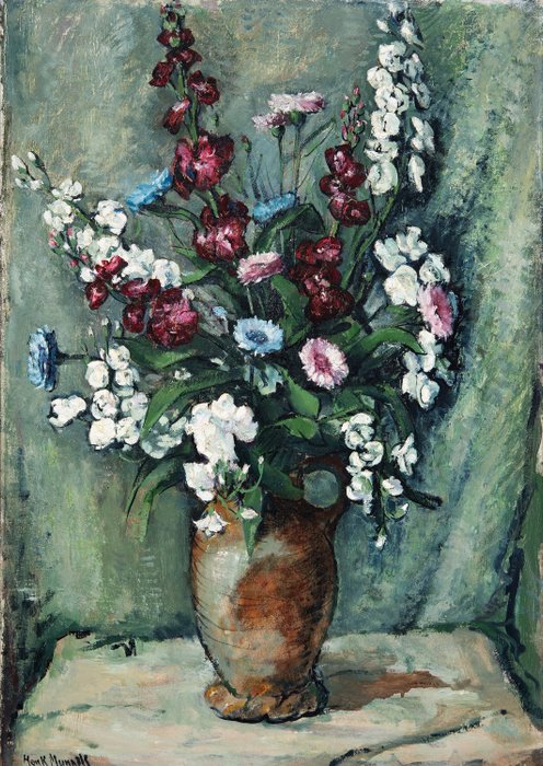 Henk Munnik (1912-1997) - Stilleven met Bloemen