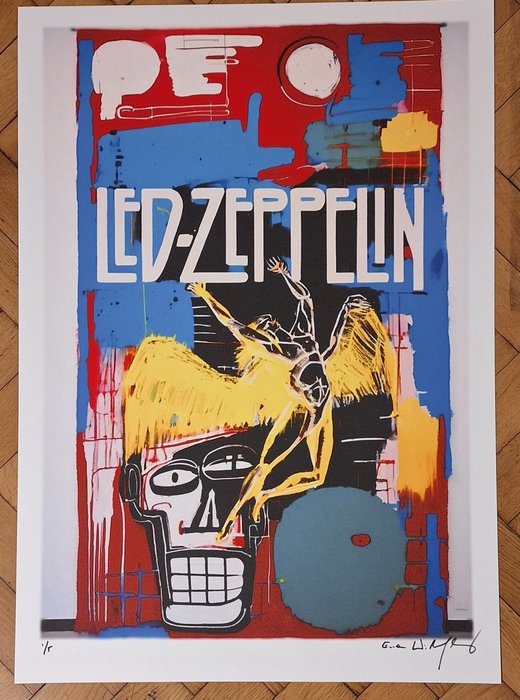 Led Zeppelin - Tribute series - Icons Reimagined Jean-Michel Basquiat - Begrænset oplag - 2024