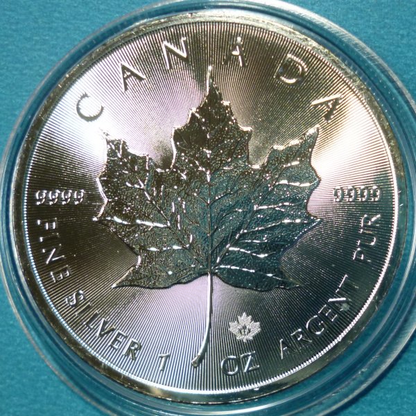 Canada. 5 Dollars 2016/2017 Maple Leaf, 2x1 Oz (.999)  (Ingen mindstepris)