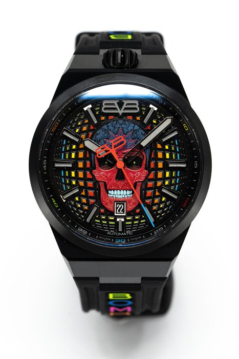 Bomberg - BOLT-68 Auto Metropolis Mexico City - Brand New - All Taxes included - BF43APBA.10-2.12 - Mænd - 2011-nu