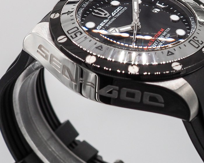 Sea-God - BlackStorm Date - Ingen mindstepris - * NEW * Automatic * Professional Diver * - Mænd - 2011-nu