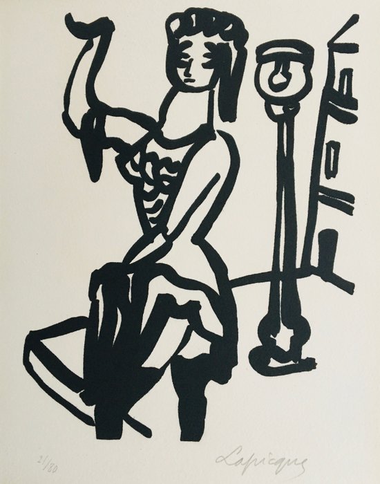 Charles Lapicque (1898-1988) - Femme debout