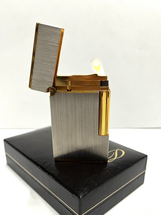 S.T. Dupont - Line 2 - Brushed palladium - Lighter - Forgyldt, Palladium