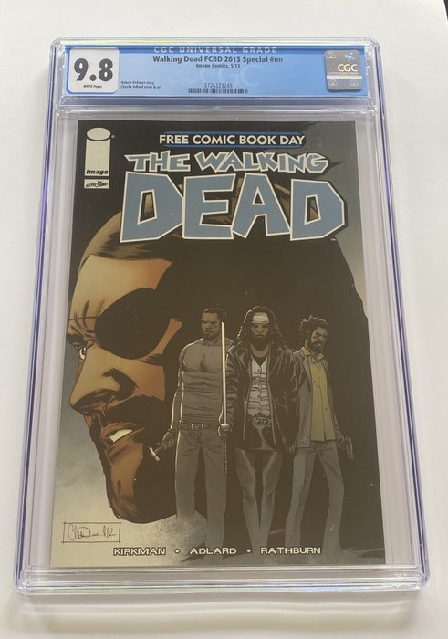 The Walking Dead - FCBD Special - 1 Graded comic - CGC 98