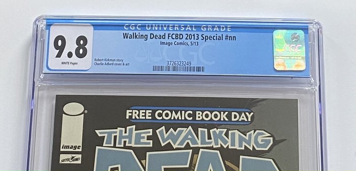 The Walking Dead - FCBD Special - 1 Graded comic - CGC 98