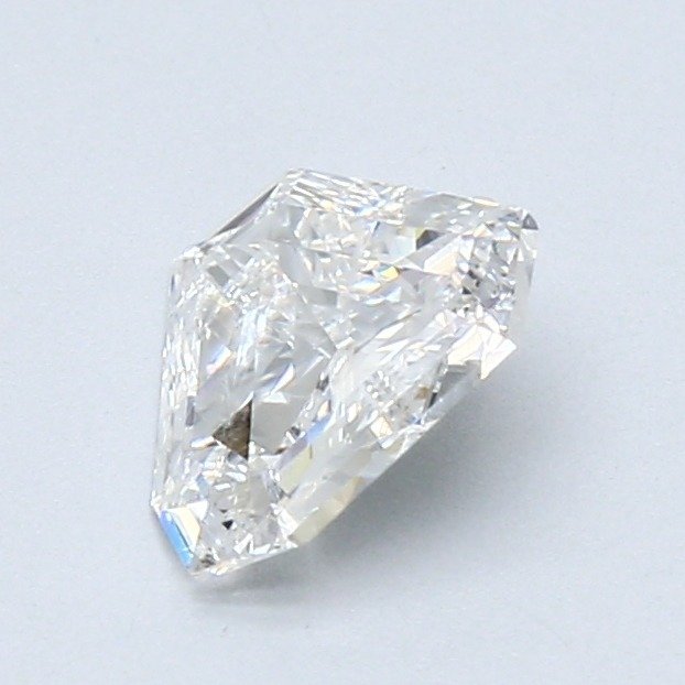 1 pcs Diamant  (Natur)  - 0.81 ct - Skjold - E - SI2 - International Gemological Institute (IGI)