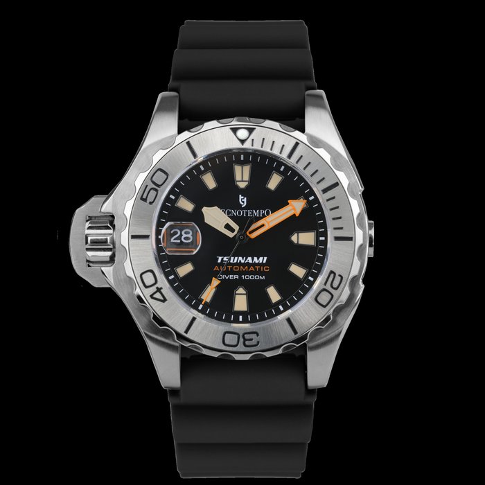 Tecnotempo  - Professional Diver 1000M "Tsunami" - Limited Edition - - TT.1000TS.B2 - Mænd - 2011-nu