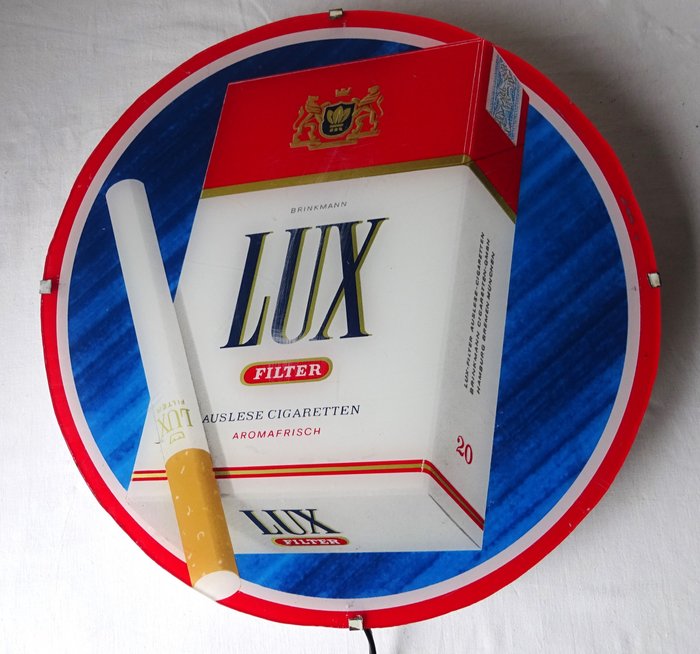 Lux - Lysboks - Lysboks Filter Cigaretter mærke Lux - Plast