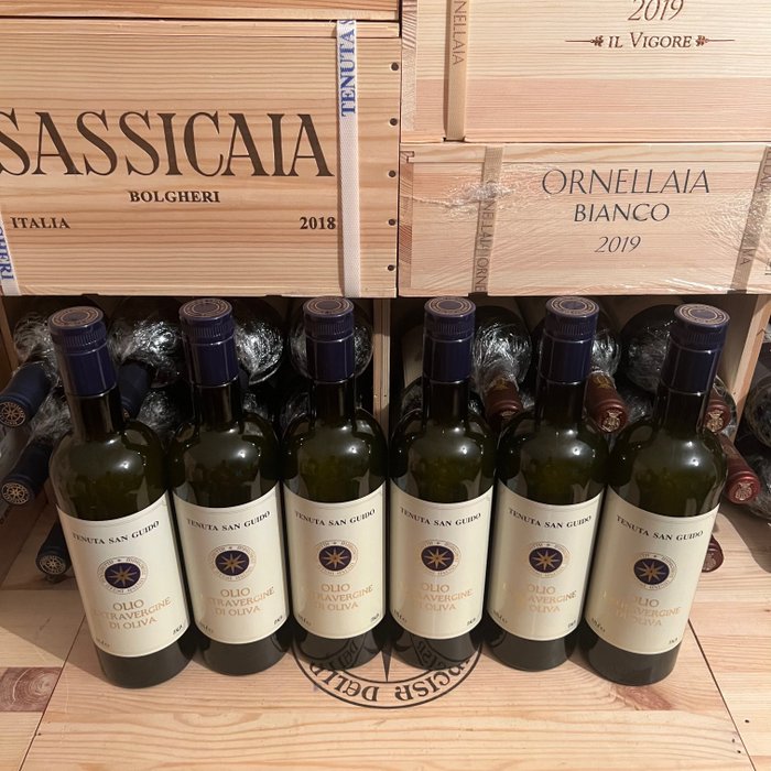 Tenuta San Guido, Sassicaia, Olio EVO 2023/2024 - Ekstra jomfruolivenolie - 6 - 750 ml flaske