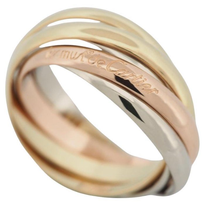 Cartier - Ring - Trinity - 18 kraat Gulguld, Hvidguld, Rosaguld