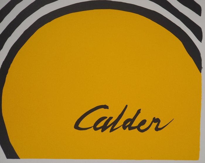 Alexander Calder (1898-1976) - Planètes rayonnantes