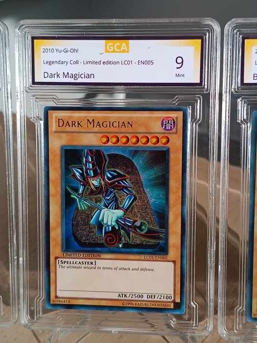 Konami - 3 Card - Red-Eyes Black Dragon, Dark Magician and Blue-Eyes White Dragon