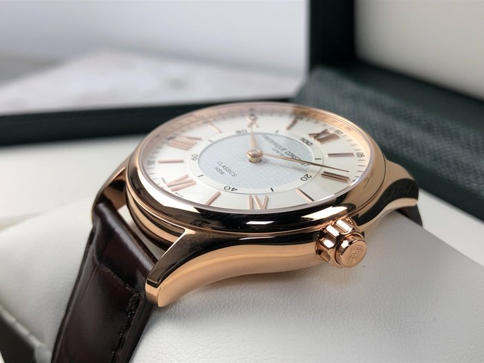 Frédérique Constant - Horological Classics Smartwatch - Ingen mindstepris - FC-282V5B4 - Mænd - 2011-nu