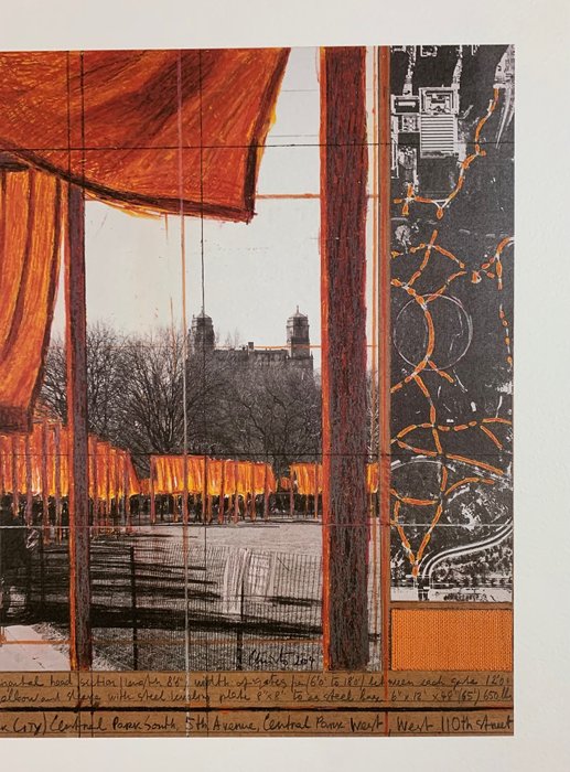 Christo (1935-2020) - The Gates XXVI 2003 - Artprint - 50 x 60 cm