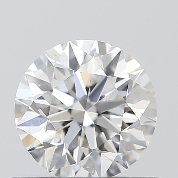 1 pcs Diamant  (Natur)  - 0.50 ct - Rund - D (farveløs) - VS2 - Gemological Institute of America (GIA)