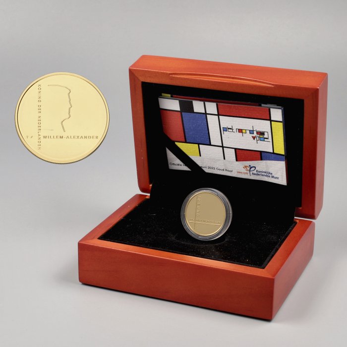 Holland. 10 Euro 2022 ''Piet Mondriaan'' Proof