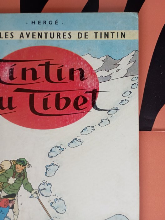 Tintin T20 - Tintin au Tibet (B29) - C - 1 Album - Første udgave - 1960