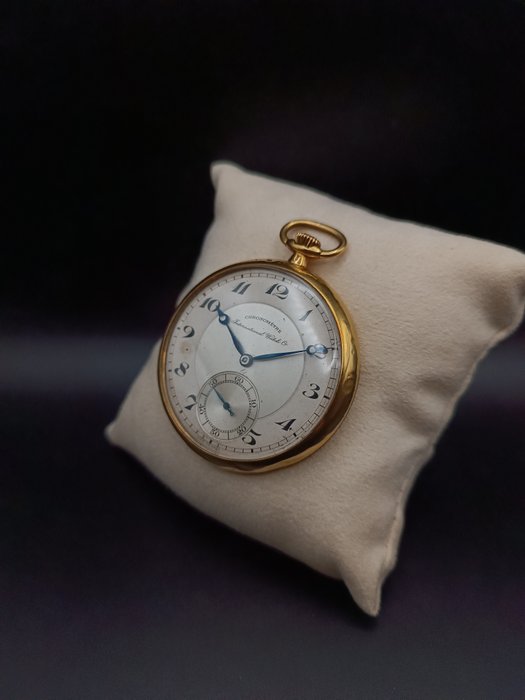 IWC - International Watch Co Schaffhausen - Montre de poche - Chronomètre - Or Jaune 18K - 75073 - 1901-1949