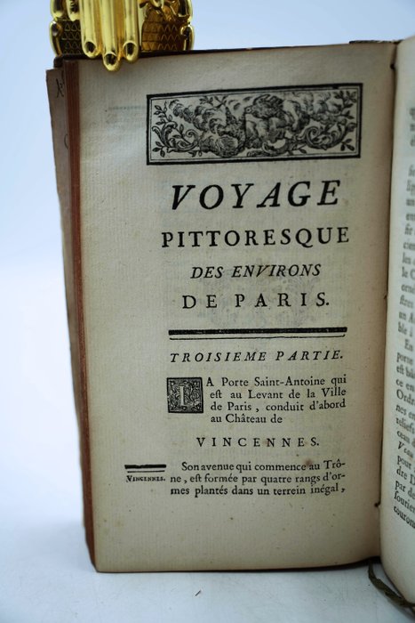 Antoine-Nicolas Dezallier d'Argenville - Voyage pittoresque des environs de Paris - 1768