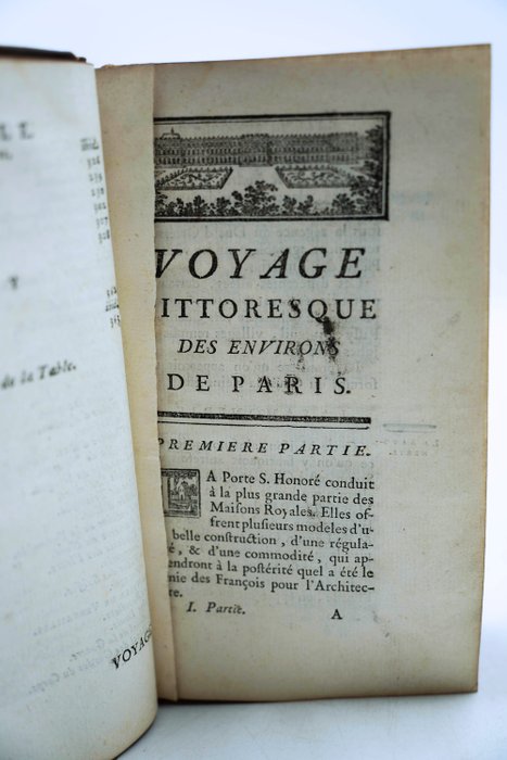 Antoine-Nicolas Dezallier d'Argenville - Voyage pittoresque des environs de Paris - 1768