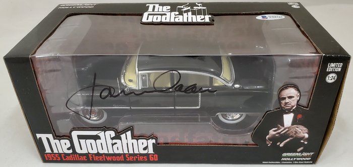 The Godfather - James Caan - Signed Die Cast Car1:24  with BECKETT COA